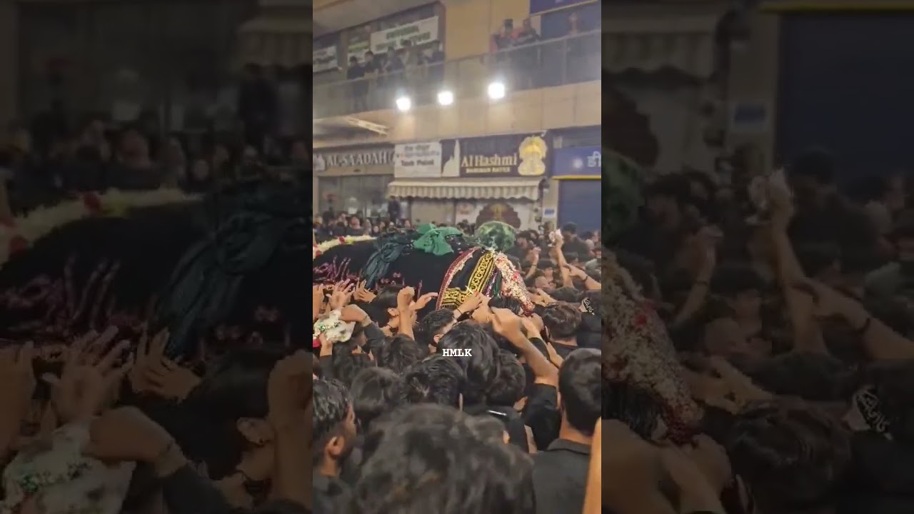 21 Ramzan zainabia Bombay Juloos 2024   #shortsfeed #youtubeshorts #viral #yazehratv #shia #shorts