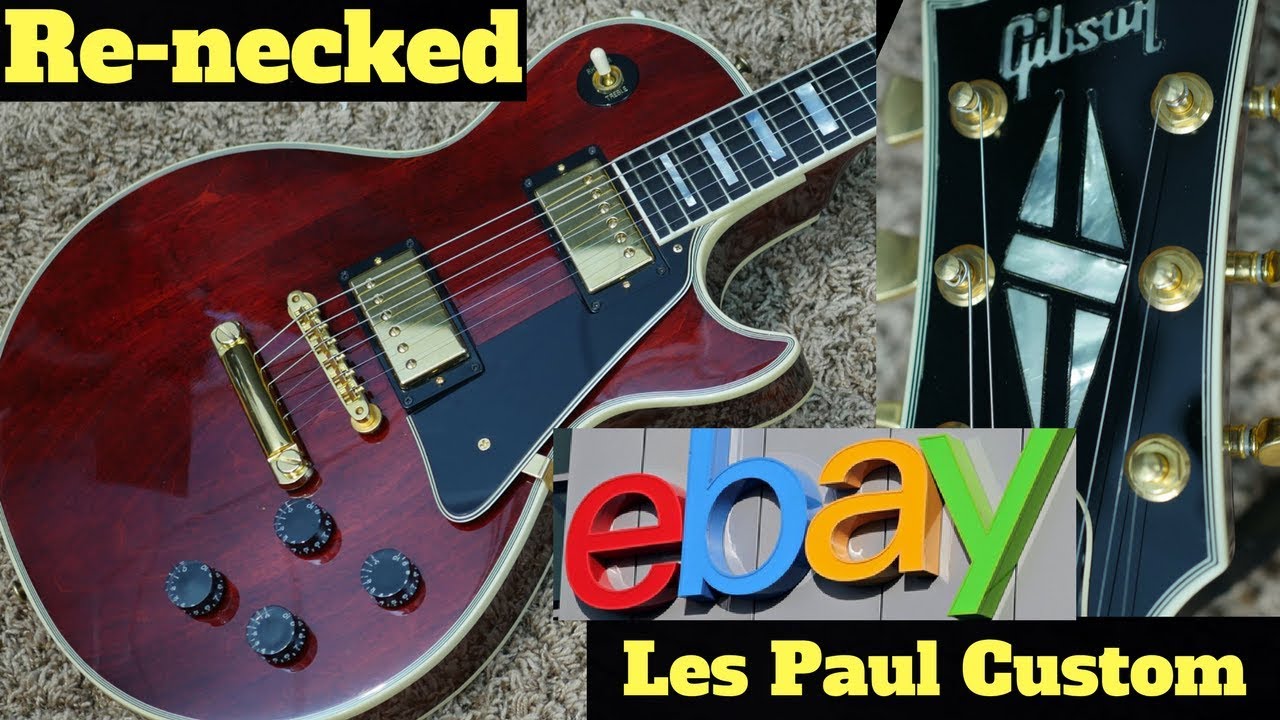 The Most Bizarre Mystery Guitar! | eBay Buy Gone Wrong... | Renecked Gibson Les Paul Custom
