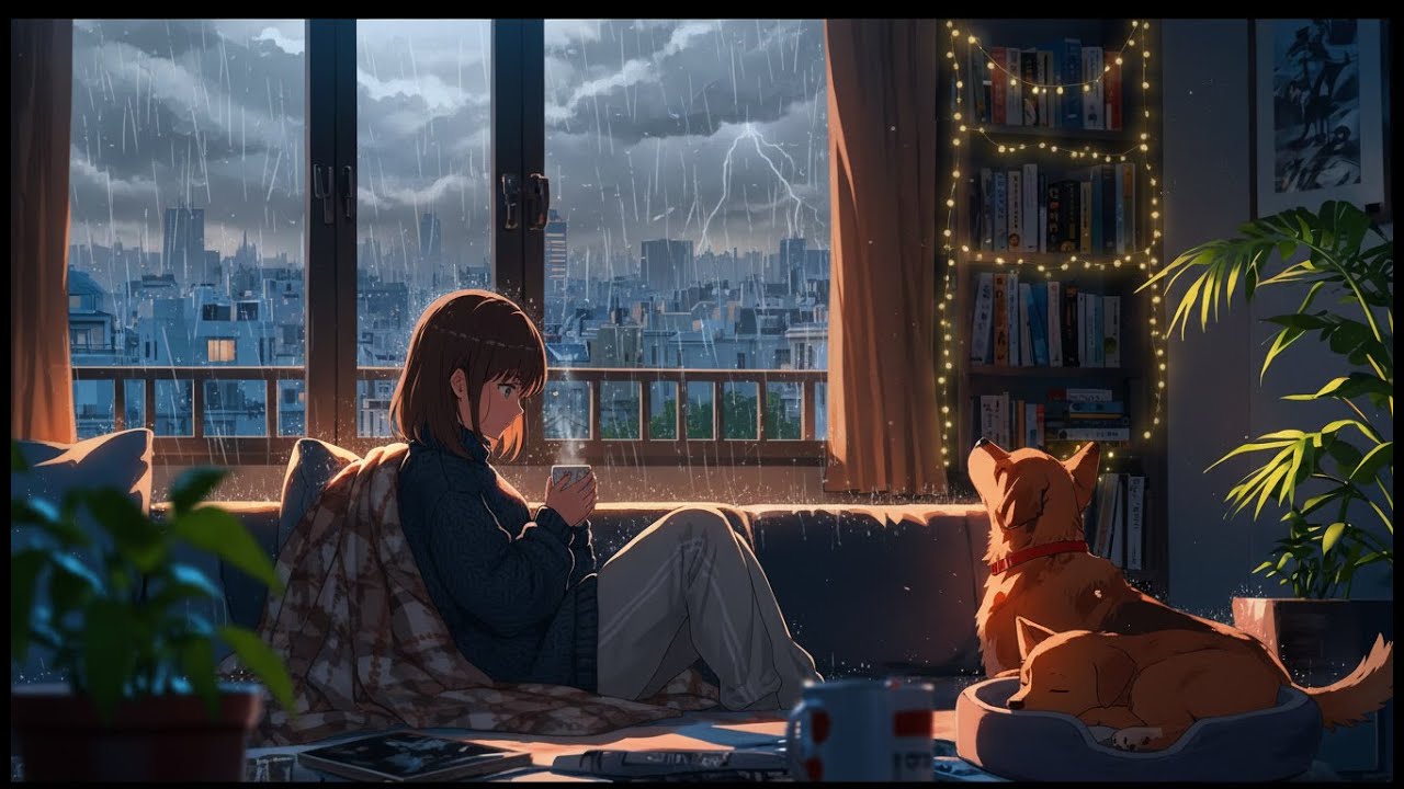 City Rain Study – Lofi Focus (FULL VERSION)