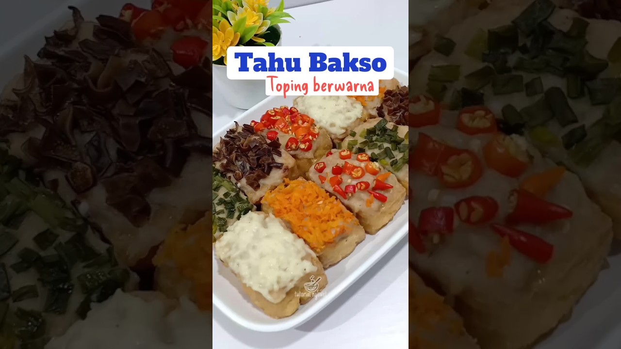 Resep tahu bakso beraneka toping