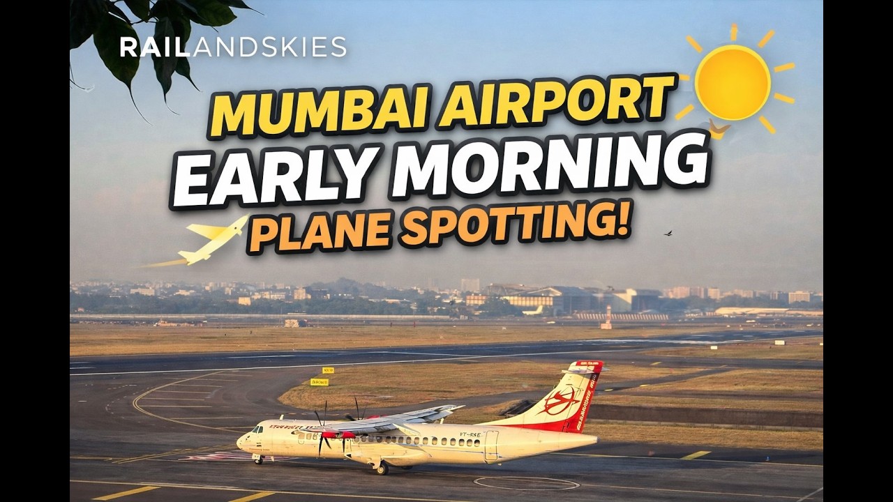 Mumbai Airport Plane Spotting Compilation | Early Morning Departures & Widebodies