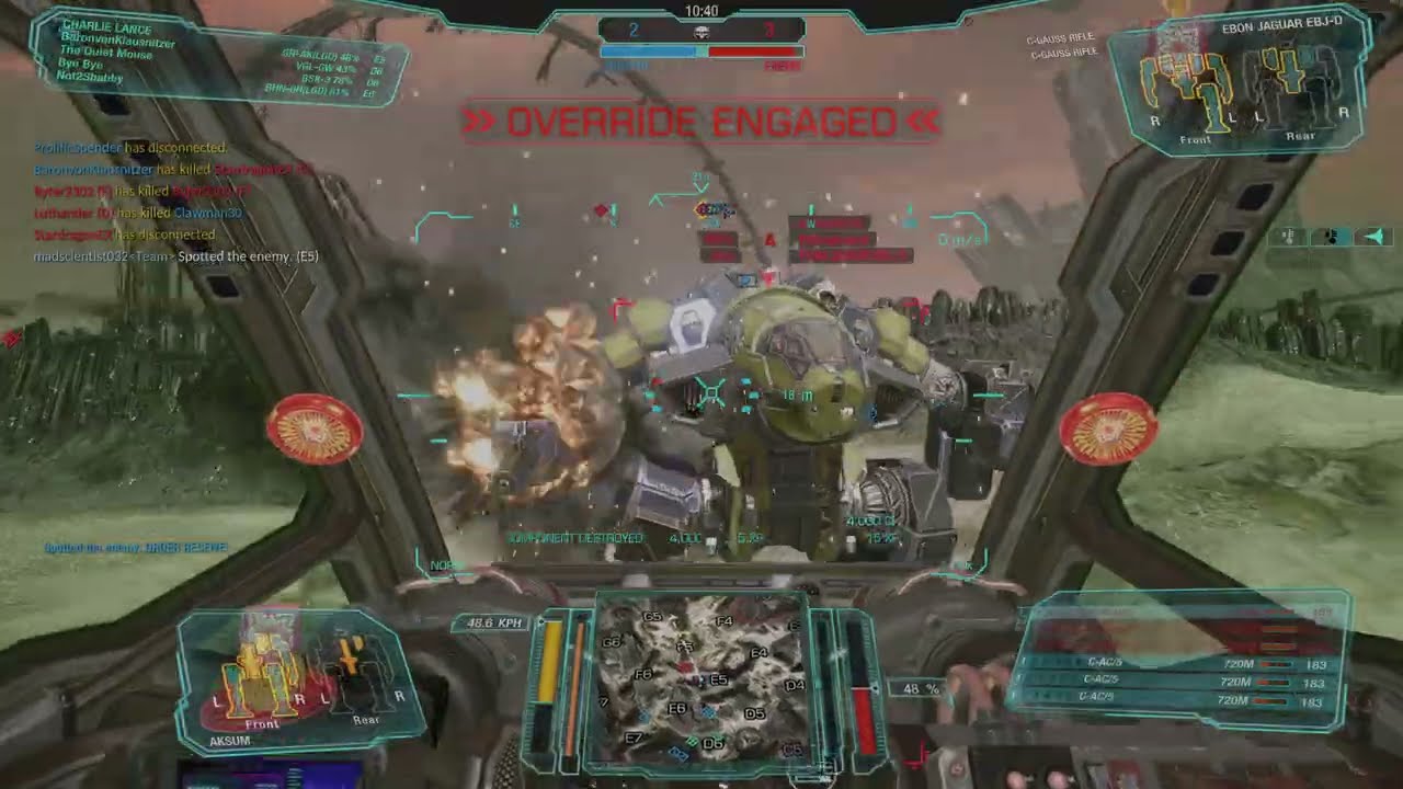 MechWarrior Online Shorts: Half a ‘Mech Versus Ebon Jaguar