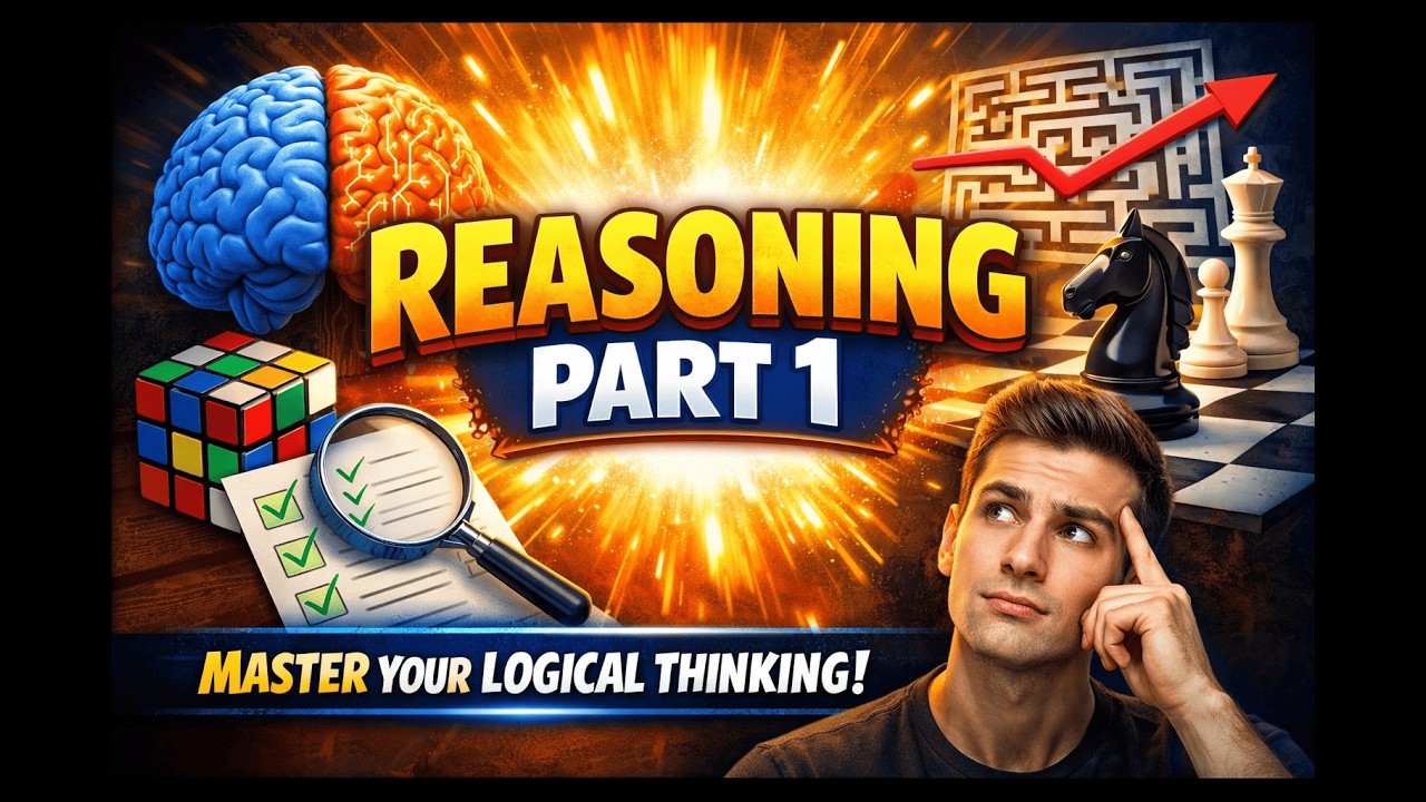 Learn Reasoning Step by Step | Part 1 #reasoning #reasoningtricks #reasoningclasses