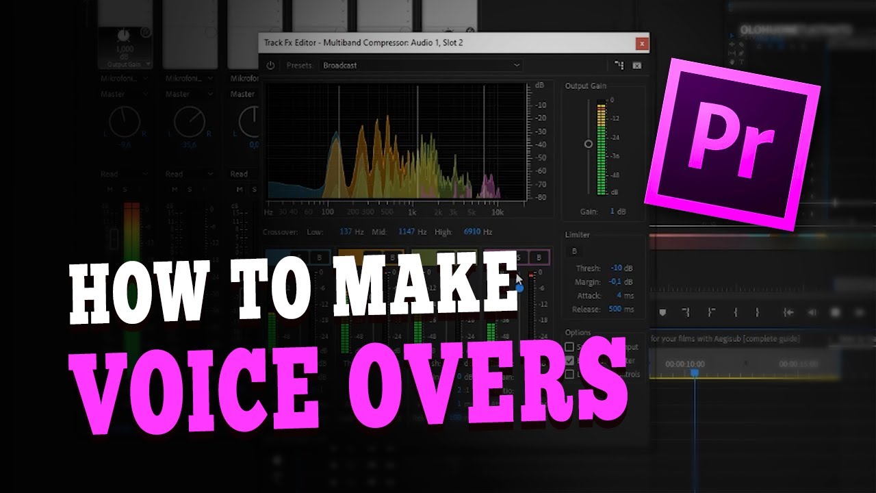How to Make Voice Overs for Your Videos with Adobe Premiere Pro [BEGINNERS GUIDE]
