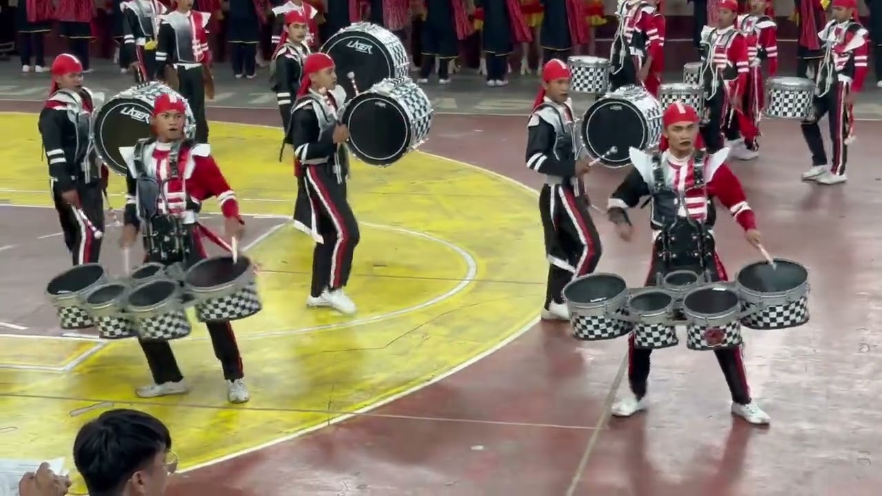 SAN VICENTE NATIONAL HIGH SCHOOL BAND & MAJORETTE EXHIBITION 