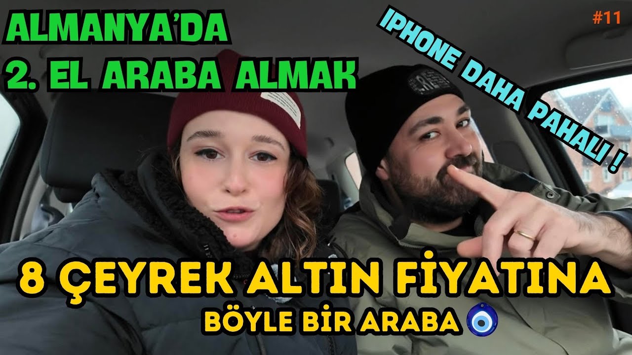 ALMANYA'DA TELEFON PARASINA 2. EL ARABA ALMAK | IPHONE DAHA PAHALI | KENDİ ARAMIZDA #11