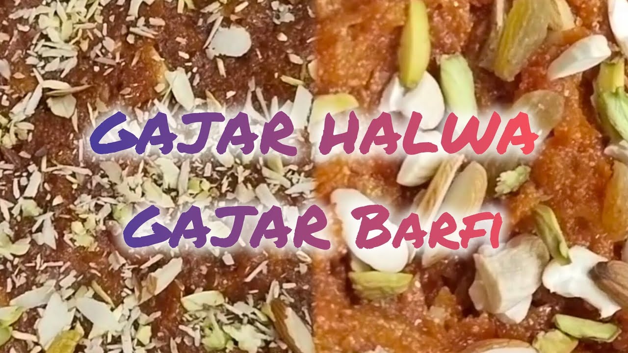 GAJAR HALWA | GAJAR BARFI