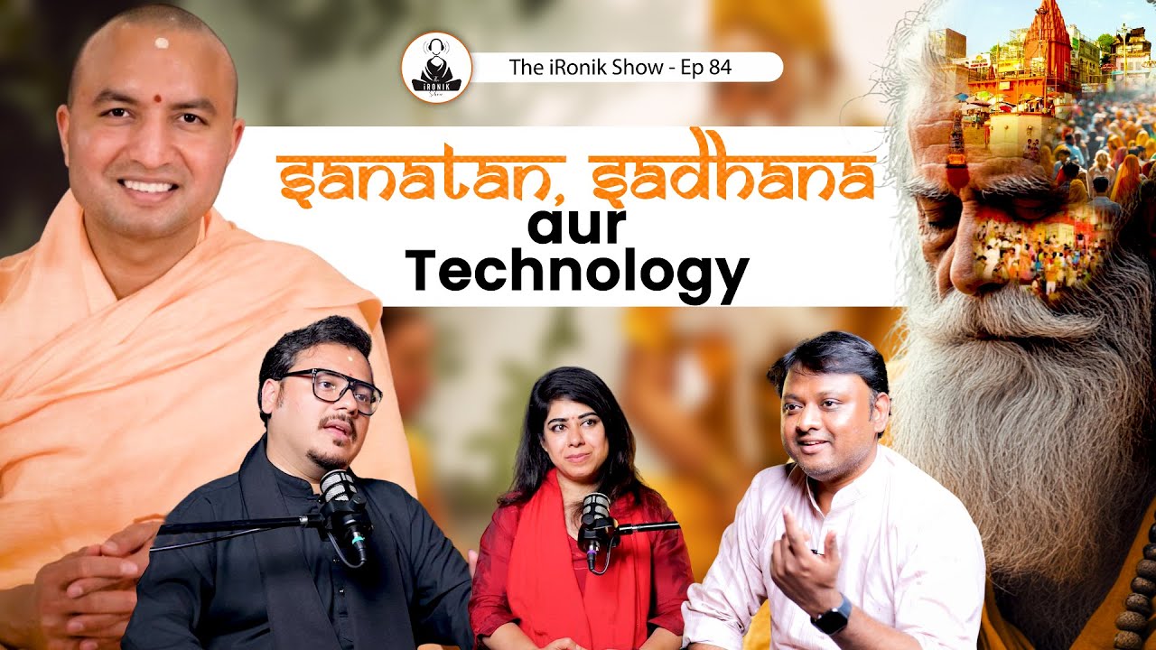 Parakh Bhatt and Priyanka Om Unfiltered I Om Swami and Sanatan Dharm I The iRonik Show I Ep. 84
