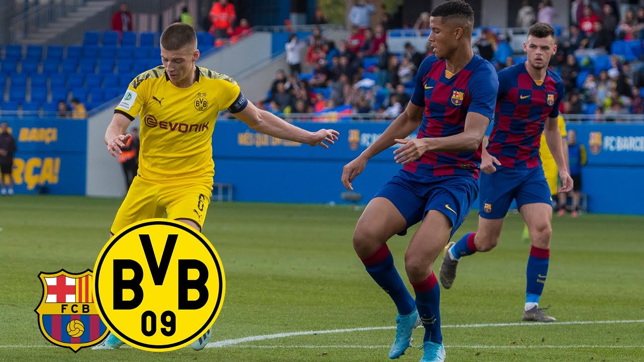 Reyna & Raschl turn the match around! | FC Barcelona U19 - BVB U19 1:2 | UEFA Youth League