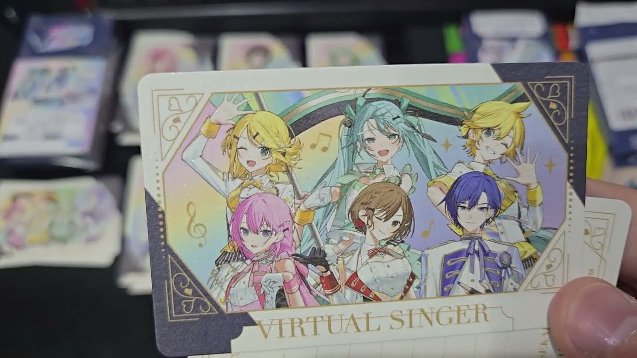 【衝衝日常】【プロセカ 】- プロジェクトセカイ 5th Anniversary 感謝祭グリーティングカードコレクション -  1BOX開封しました！！！声なし