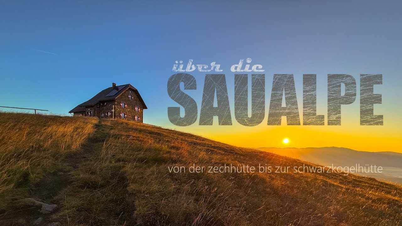 🥾 Wandern im Lavanttal: Von der Zechh&uuml;tte bis zur Schwarzkogelh&uuml;tte 🛖🍻 &uuml;ber die gesamte Saualpe ⛰️