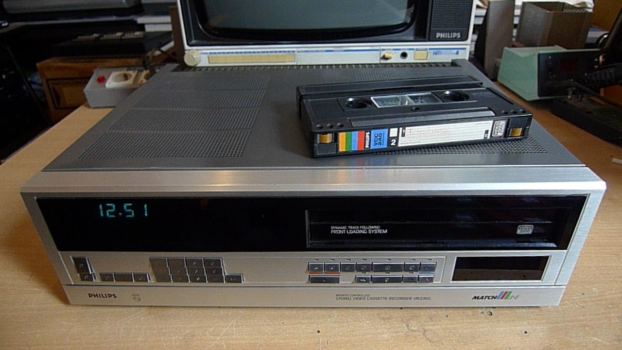 Philips MatchLine - VR 2350 - Stereo Video Cassette Recorder...  #2 (1983)