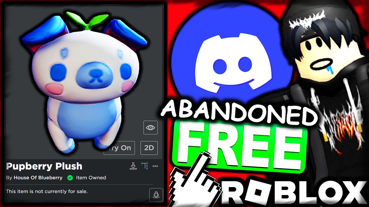 FORGOTTEN FREE ACCESSORY!? HOW TO GET Blueberry - Pupberry Plush Pal! (ROBLOX EVENTS)