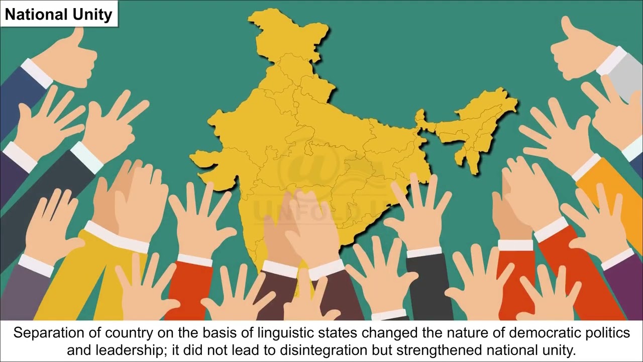 Ch 1 - Challenges of nation building | Creation of New States