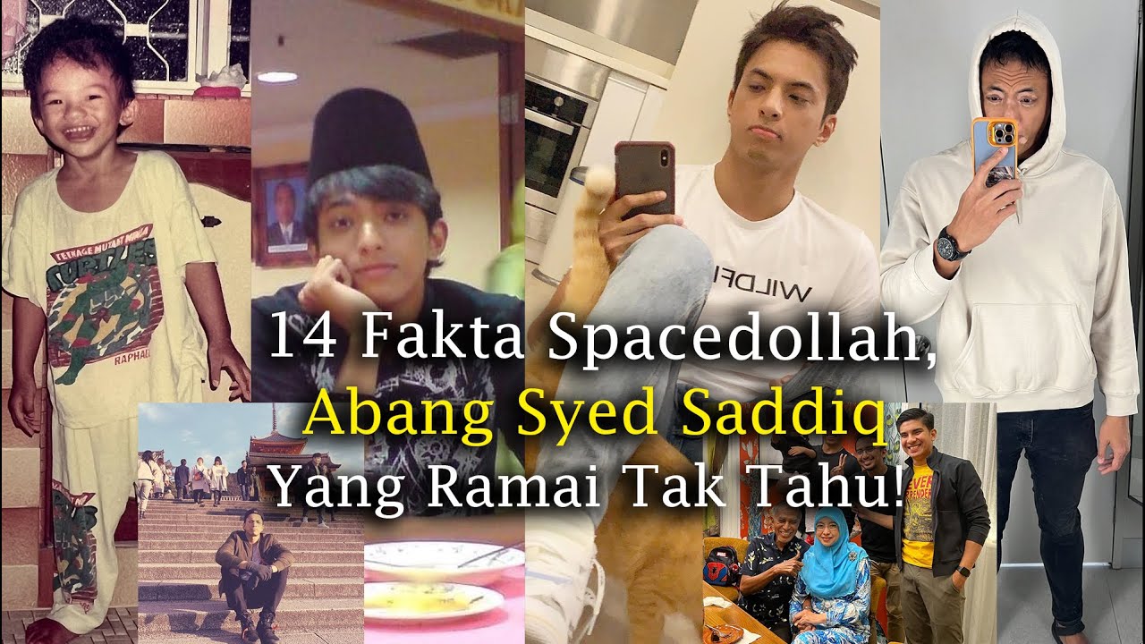 Biodata Spacedollah (Syed Abdullah), Abang Tinggi Syed Saddiq Yang Restu Adiknya Dan Bella Astillah