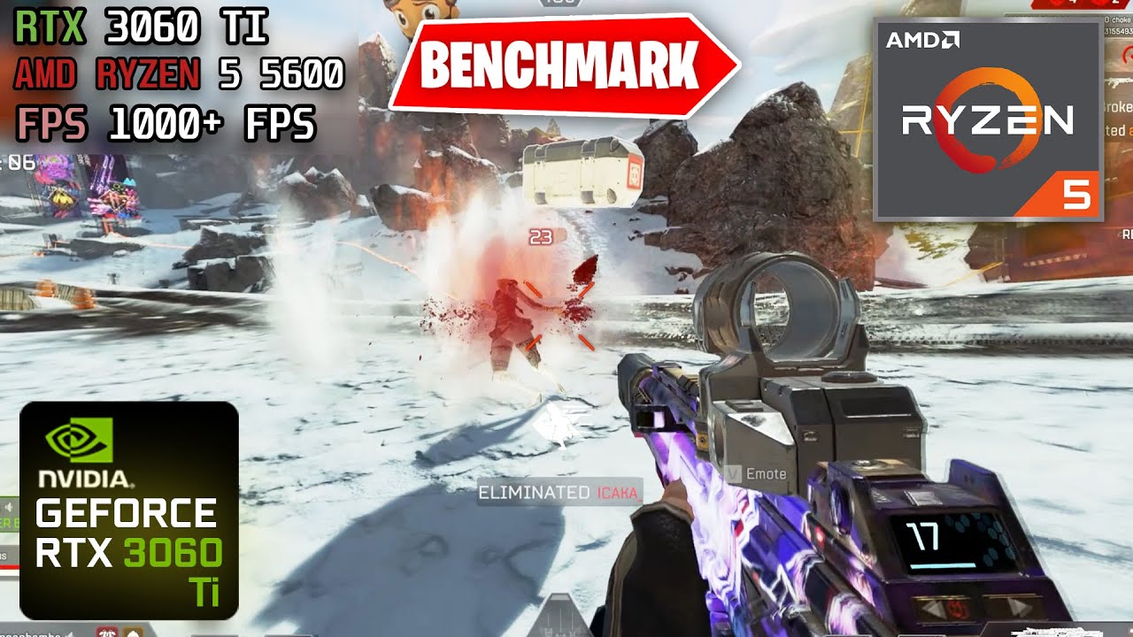 RTX 3060 TI + Ryzen 5 5600 | Apex Legends Benchmark 1080p | Low Settings
