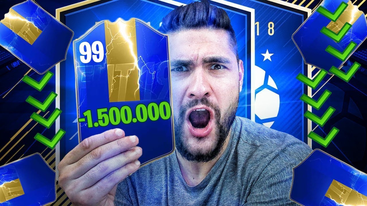 I GOT THE BEST PLAYER in FIFA 19 WITH A HUGE DISCOUNT !!!! FIFA 19 TOTS MARKET CRASH  - FUTCHAMPIONS