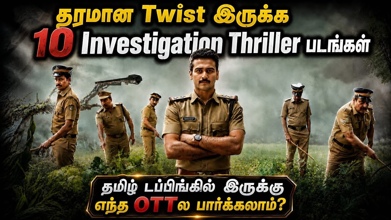 🔥வெறித்தனமான Twist இருக்க 10 Investigation Thriller படங்கள் | #crimethriller #tamil @wowmoviestamil