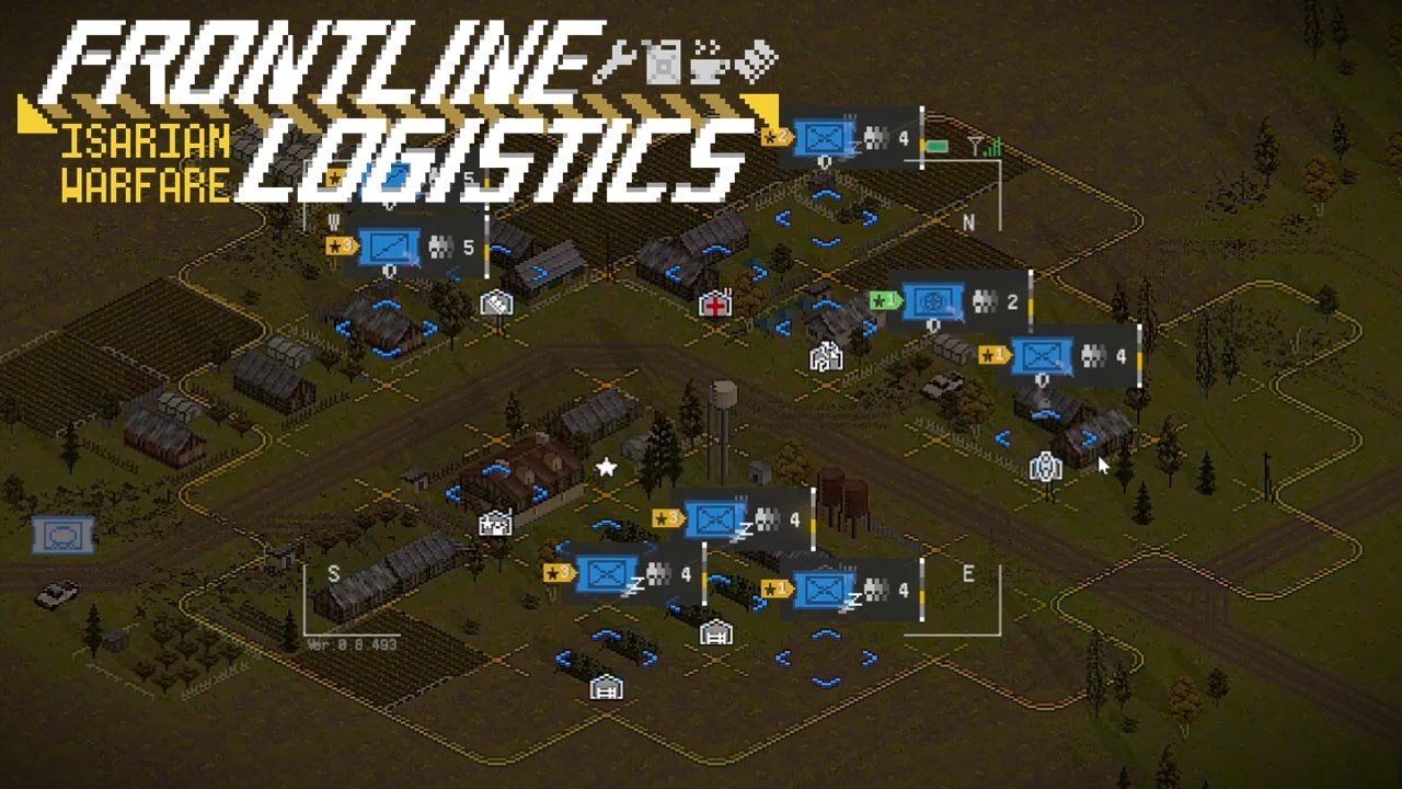 Taking On The Front Lines! | Frontlines Logistics Isarian Warfare