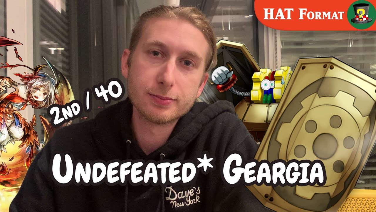 BEST 2nd Place Geargia Deck Profile *HAT 🎩 Format*