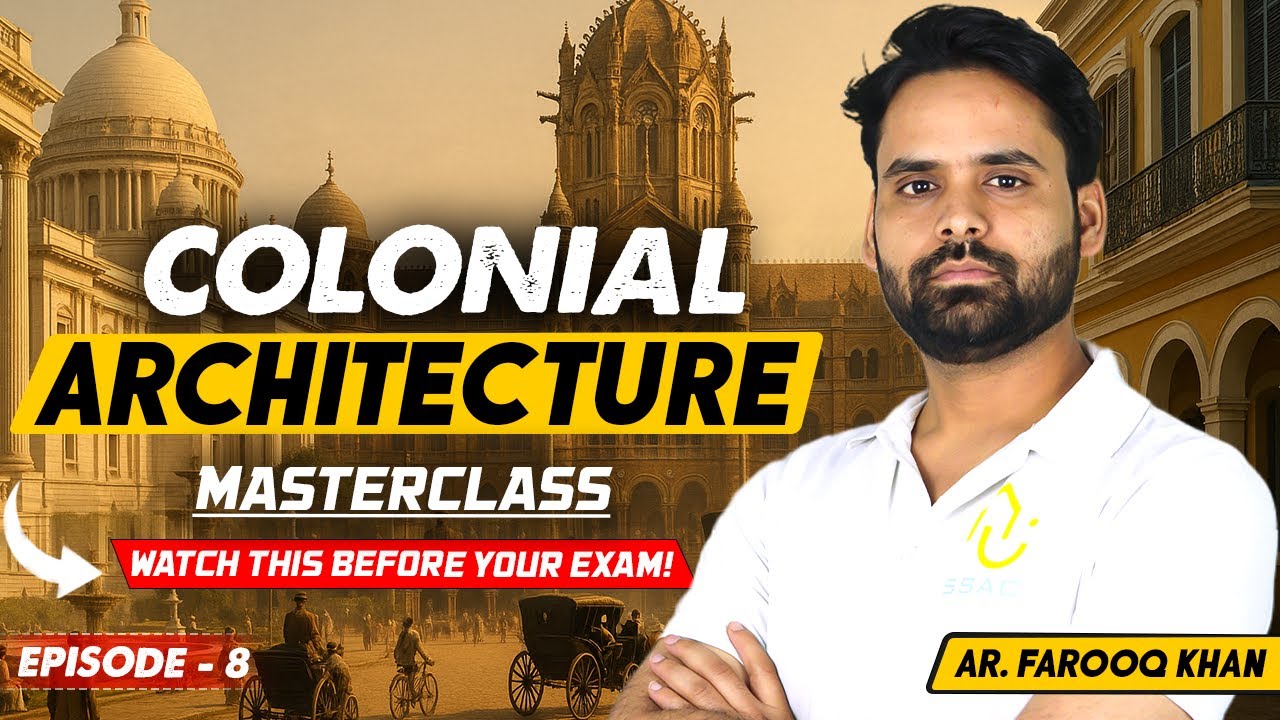 NATA & JEE(B.Arch) Aptitude Preparation | Episode 8 | COLONIAL ARCHITECTURE IN INDIA