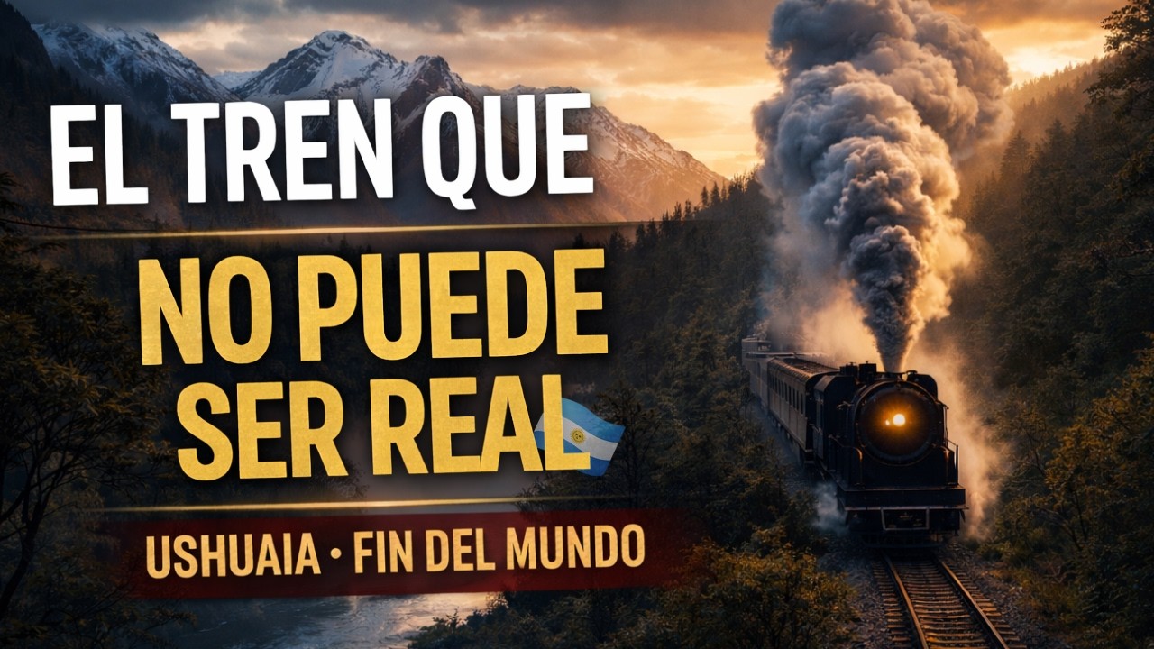 📊 Por Qué ARGENTINA Tiene La Estación De Tren MÁS AUSTRAL Del MUNDO
