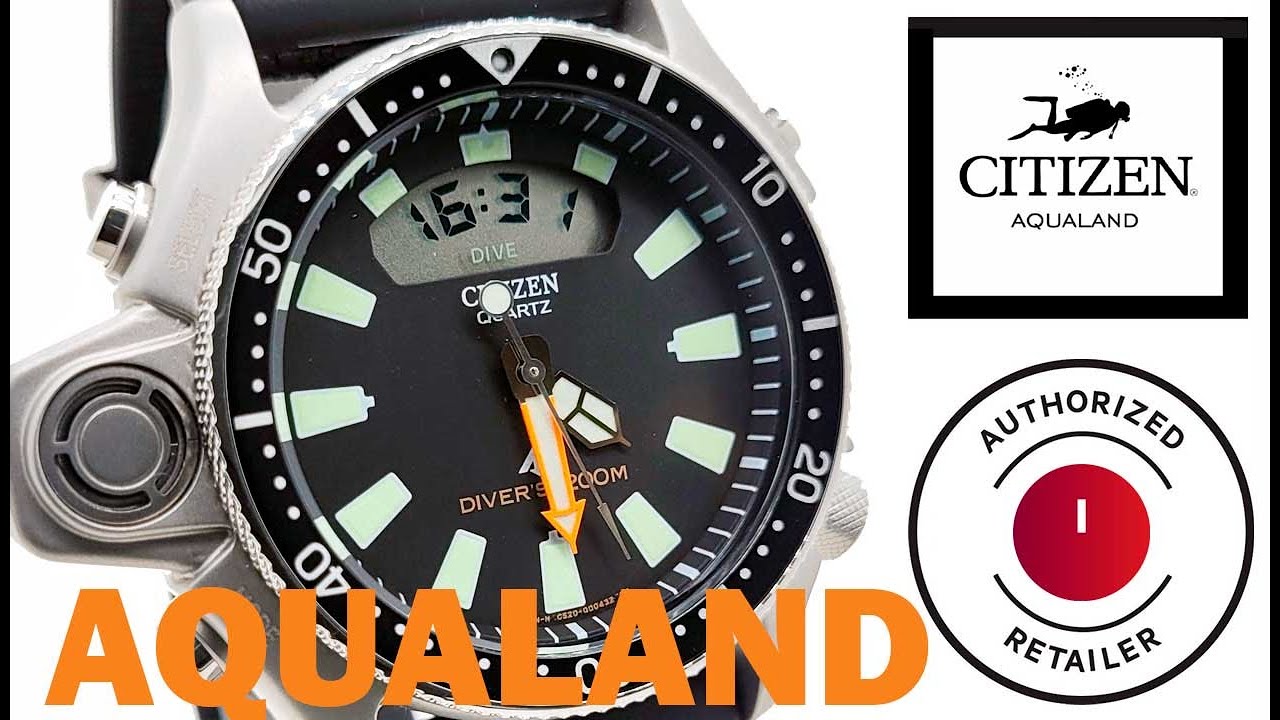 - Relógio CITIZEN Aqualand Promaster JP2000-08E New Look Time Relógios
