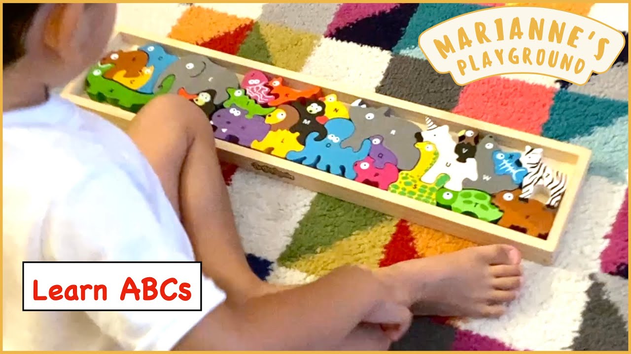 Learn Alphabet with ABCs Puzzle | Animal Names