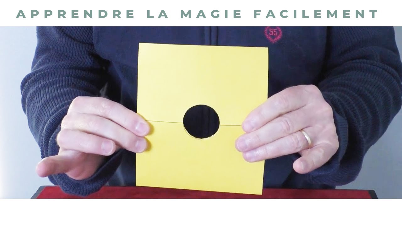 TOUR DE MAGIE POUR LES ENFANTS JAMAIS VU SUR YOUTUBE ! (tour expliqué)