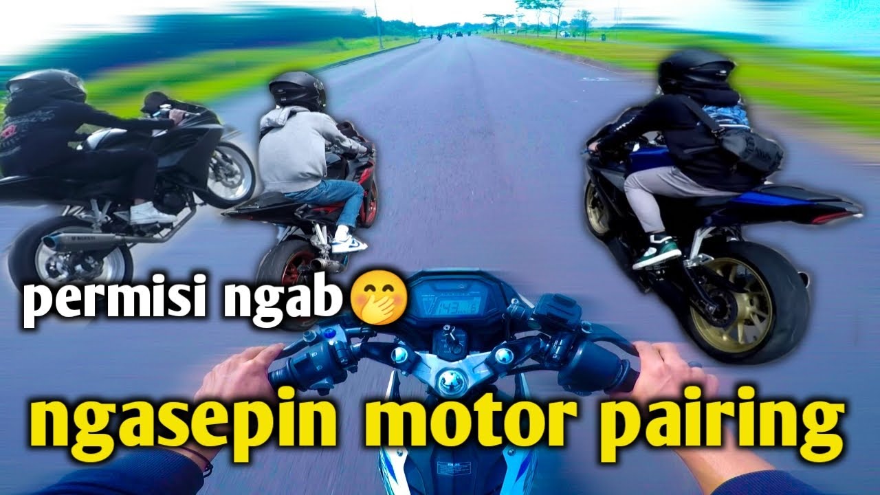 KETIKA SONIC 150R SUNMORI BARENG CBR  DAN R15