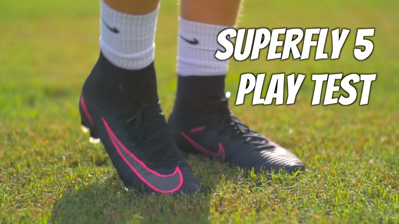 Nike Superfly V (5) Play Test | Pitch Dark Pack |