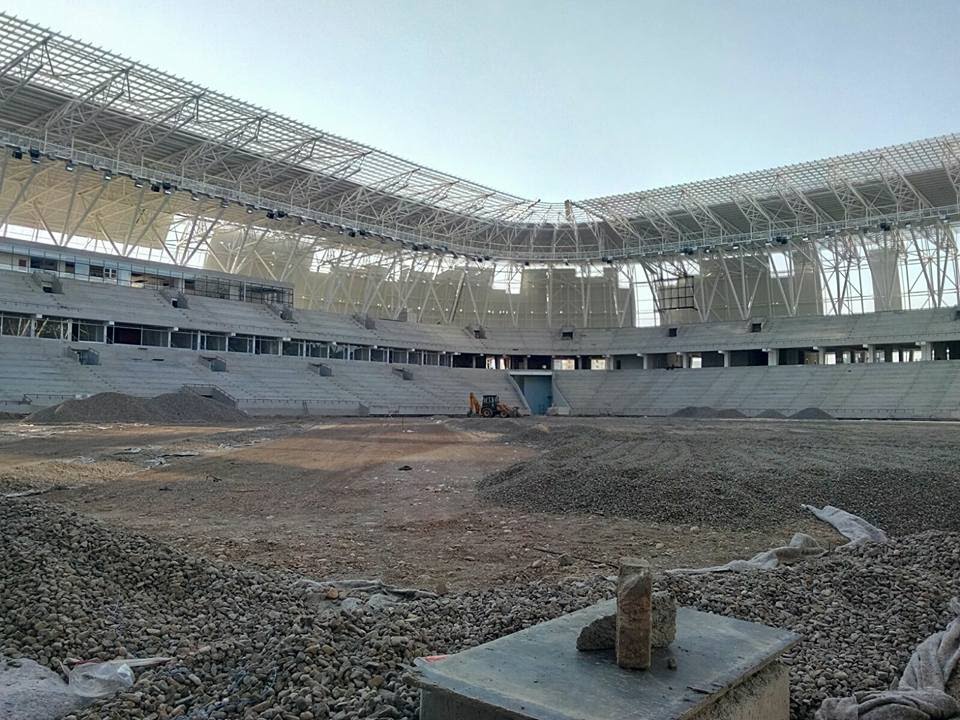 Yeni Sivas 4 Eylül Stadyumu Yüzde 86 Tamamlandı