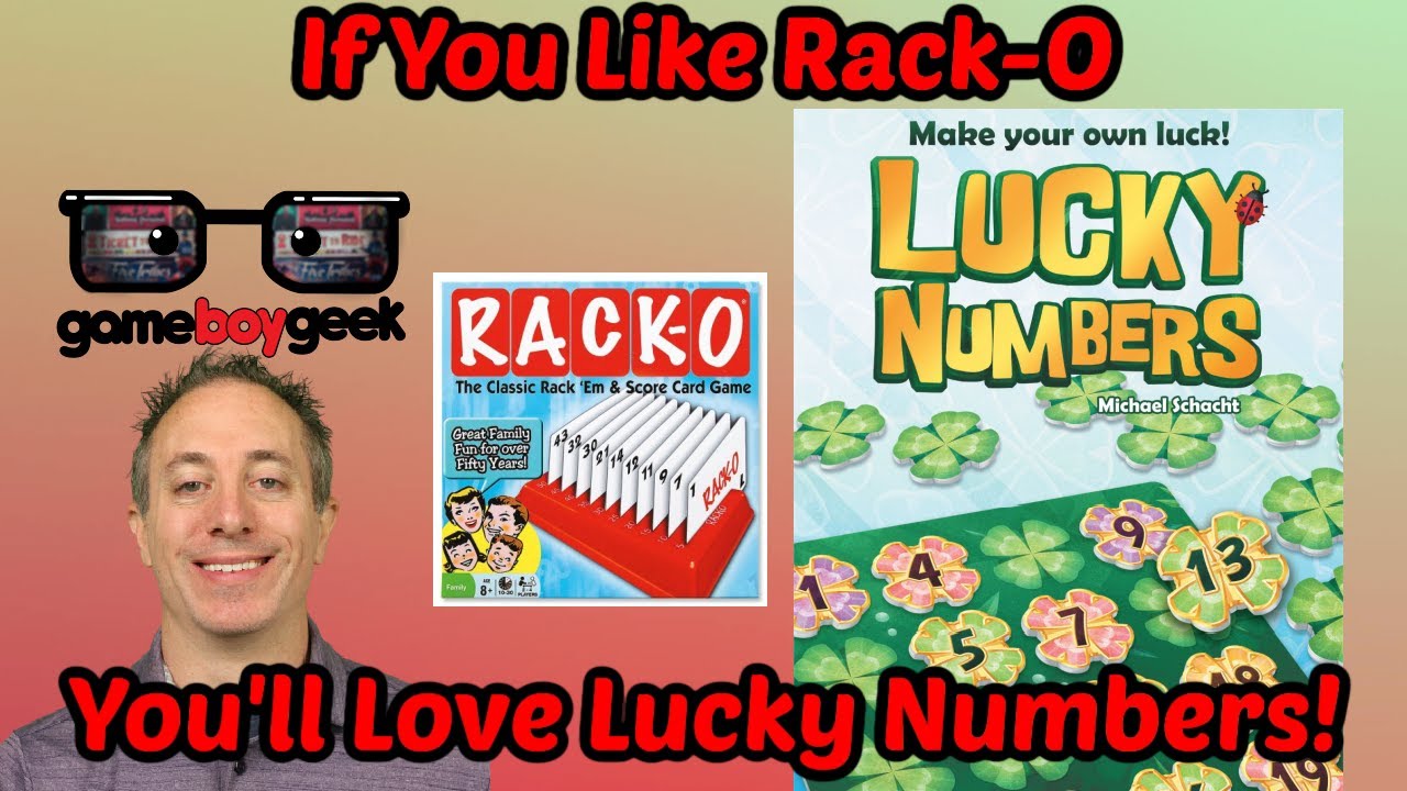 If You Like Rack-O, You'll Love Lucky Numbers! Review with the Game Boy Geek