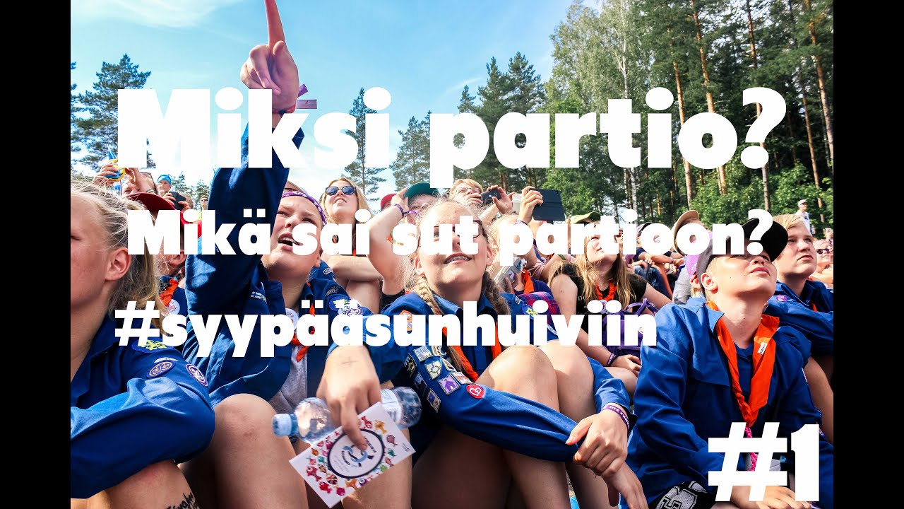 Miksi partio? | Mikä sai sut alottaan partion? | #1 | #syypääsunhuiviin