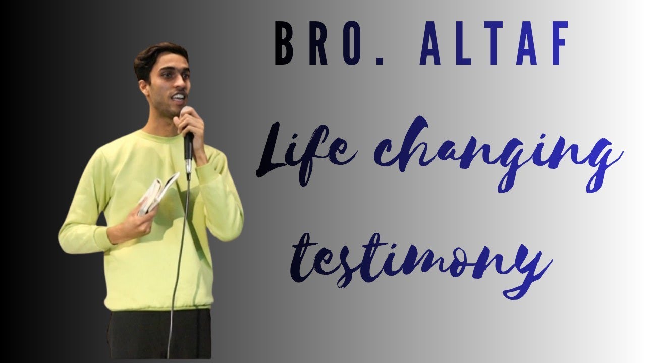Bro.Altaf द्वारा जीवन बदलने वाली गवाही | Jesus saves |life changing 