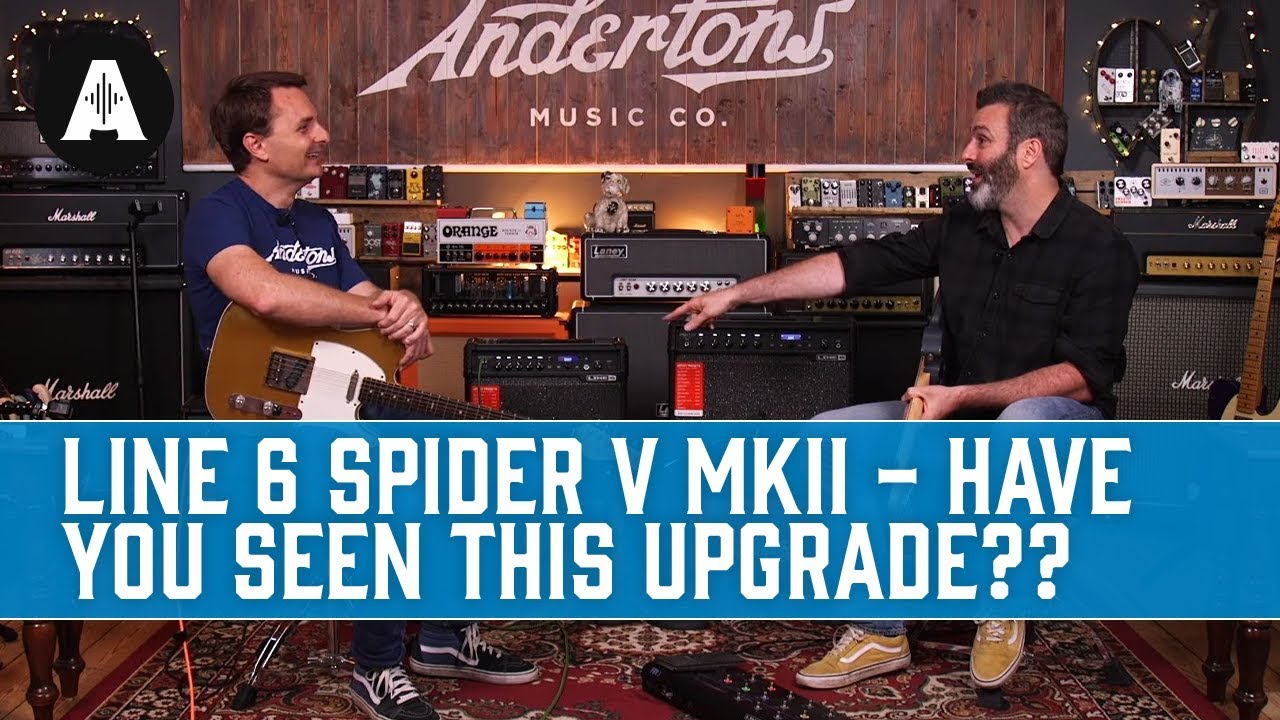 Line 6 Spider V MkII Guitar Amps - They've Had An Upgrade, What Do You Think?