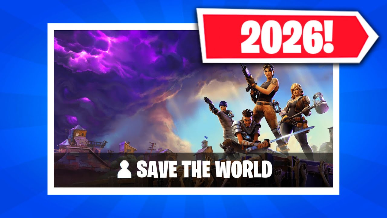 HOW TO PLAY SAVE THE WORLD IN FORTNITE 2026!