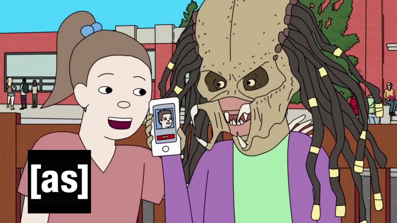 Pre-Teen With a Predator Head | Brad Neely’s Harg Nallin’ Sclopio Peepio | Adult Swim