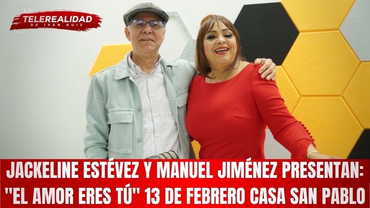 Jackeline Estévez y Manuel Jiménez presentan El  1