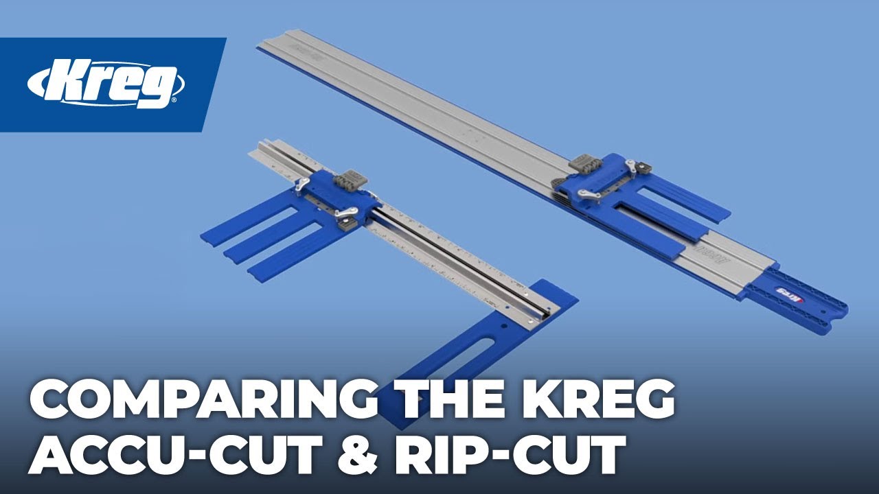 Comparing The Kreg Accu-Cut & Rip-Cut - What's The Difference?