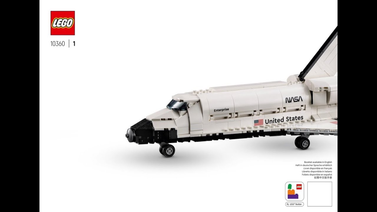 Instrucciones 10360 1 Set Shuttle Carrier Aircraft se lanzó en 2025 Lego
