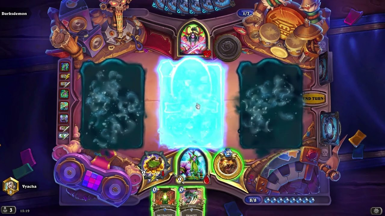 Hearthstone Festival Of Legends Drum Druid Deck (the chiepest druid deck - 3120 dust)