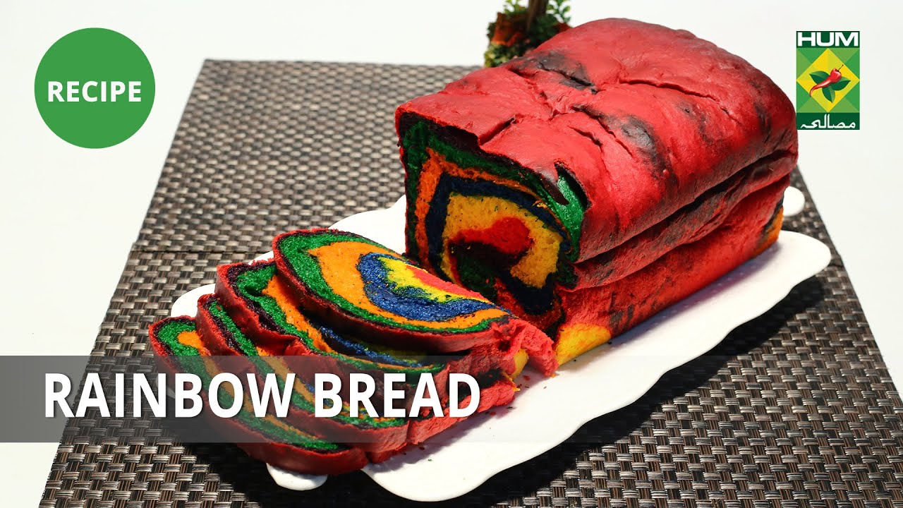 Rainbow Bread Recipe | Masala Mornings | Masala TV | Shireen Anwar | Bakery Item