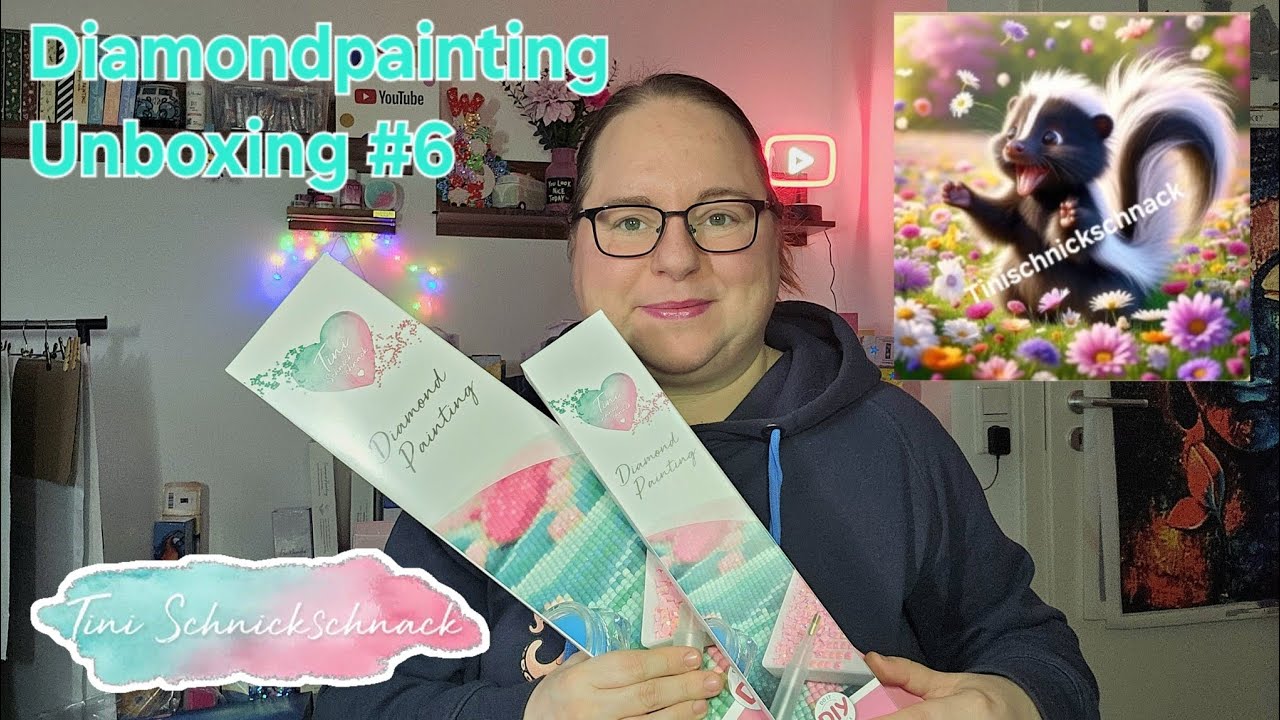 Diamondpainting Unboxing / Post von Tinischnickschnack