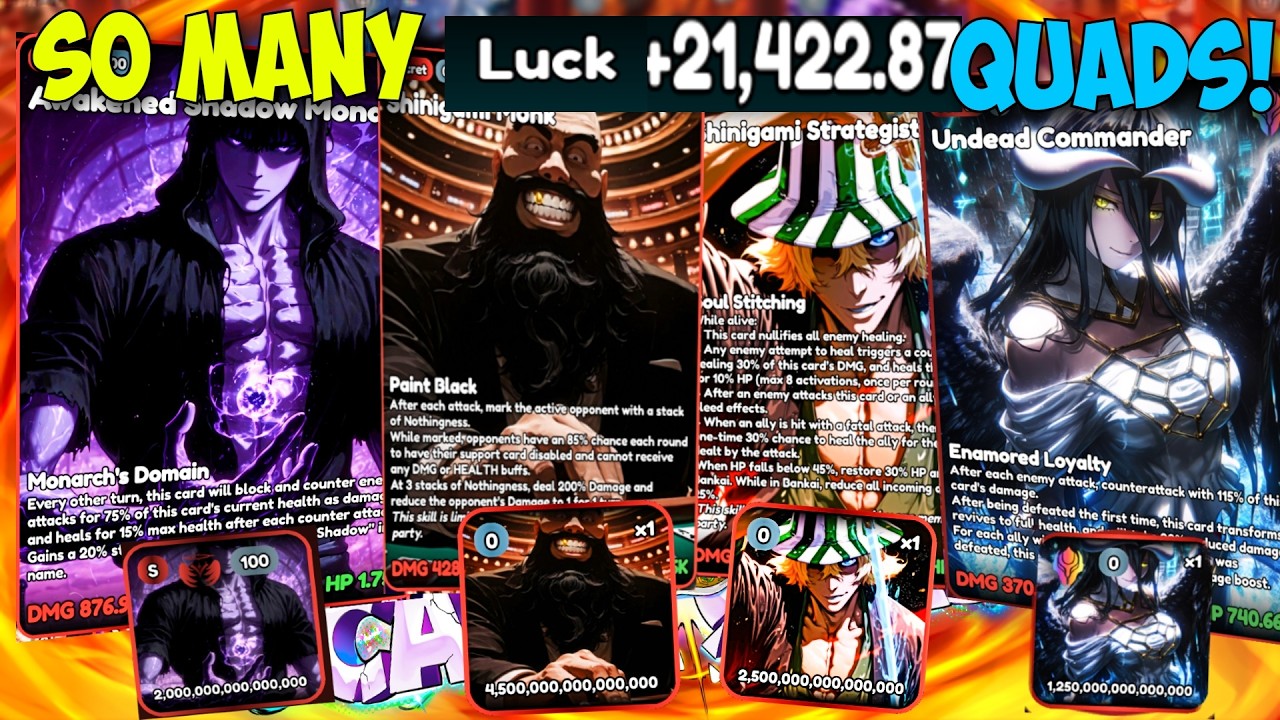 Gambling My Soul Away In Anime Card Clash Till I Get A Quad (Rivals After)