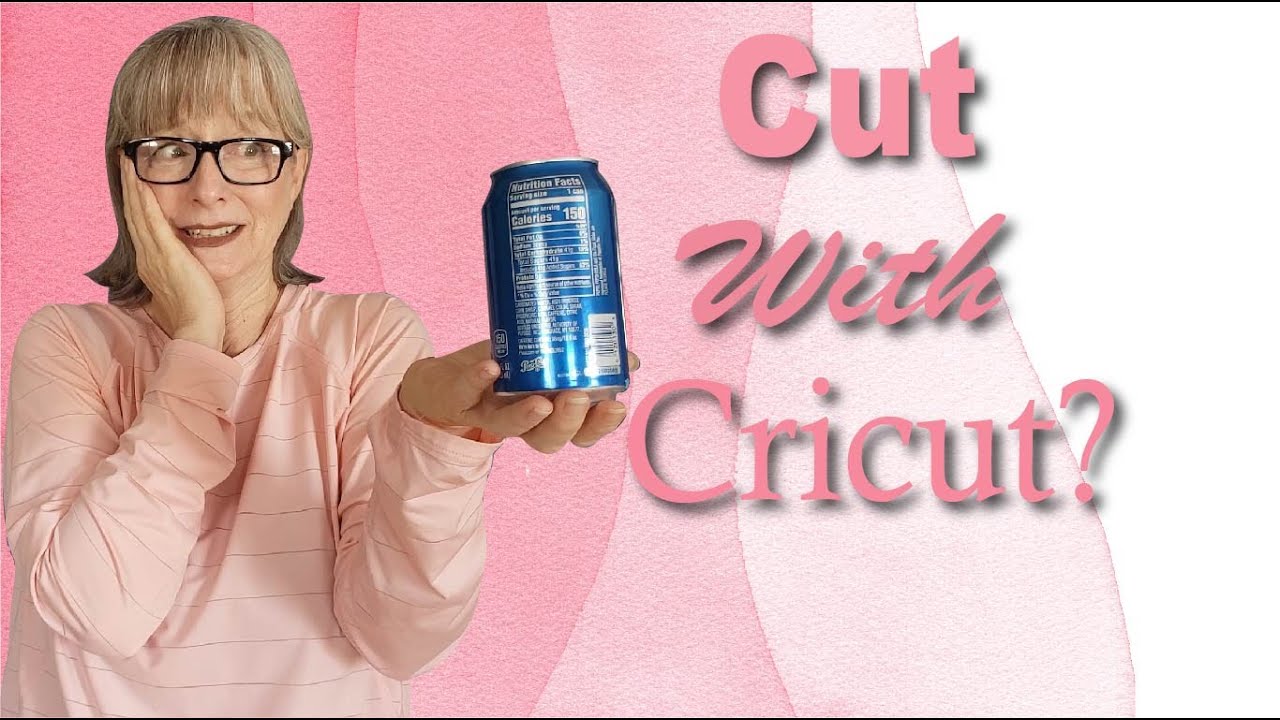 How to Cut Aluminum Cans with Cricut Maker - Upcycling Soda and Beer Cans