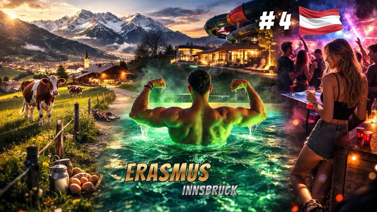 Orgasmus? Así viven los estudiantes en Innsbruck | #4 Viaje Austria 🇦🇹 
