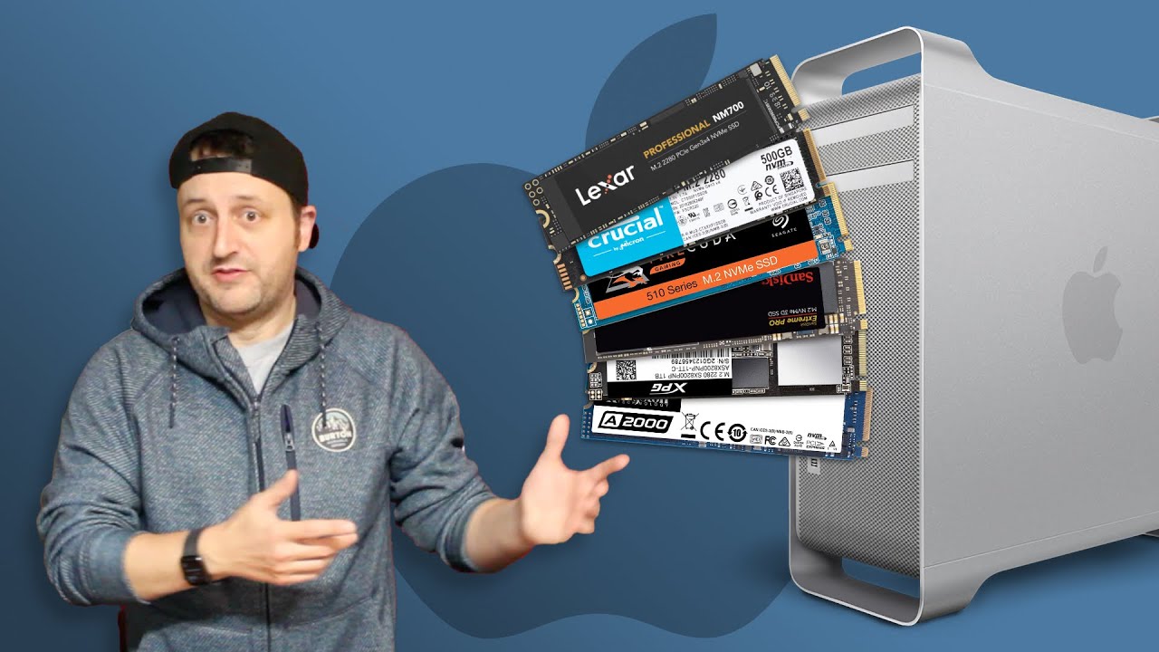 Обзор обновления и хранения данных SATA/NVMe SSD для Mac Pro 2006–2012 (1,1–5,1) Часть 1