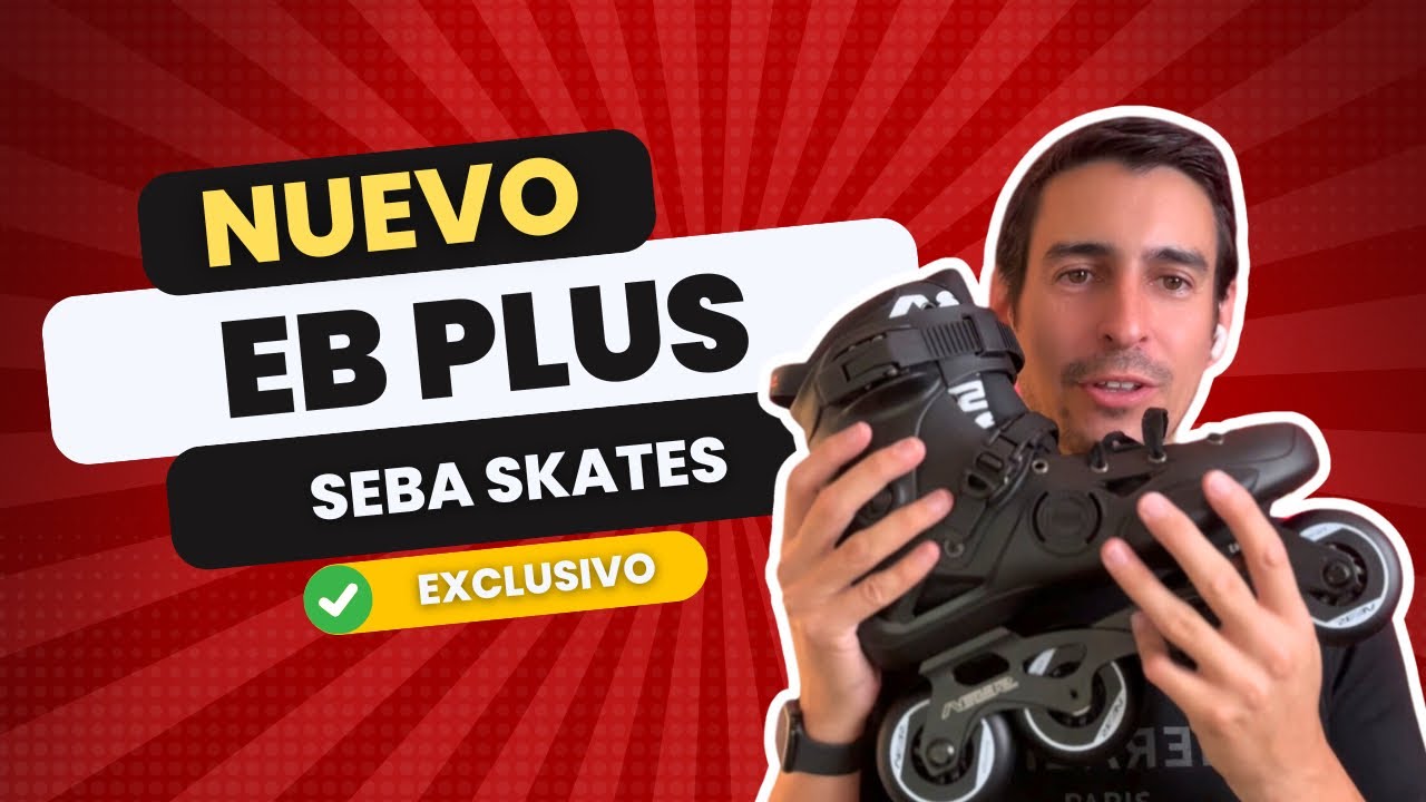 Roller Nuevo en Argentina - MODELO EB PLUS de Seba Recreativo - Urbano - Freestyle - Iniciación