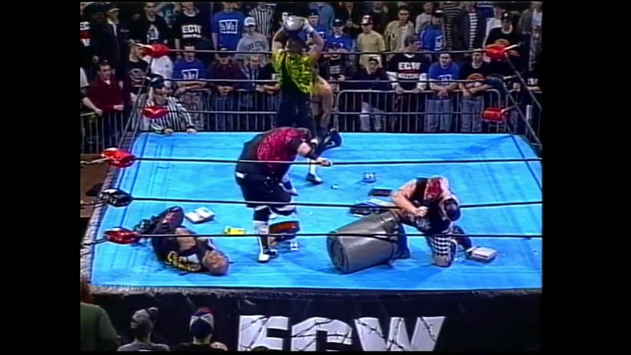 ECW Hardcore TV 1997 03 08 Highlights Of Lance Storm vs  Axl Rotten and Promo By Joel Gertner And Th